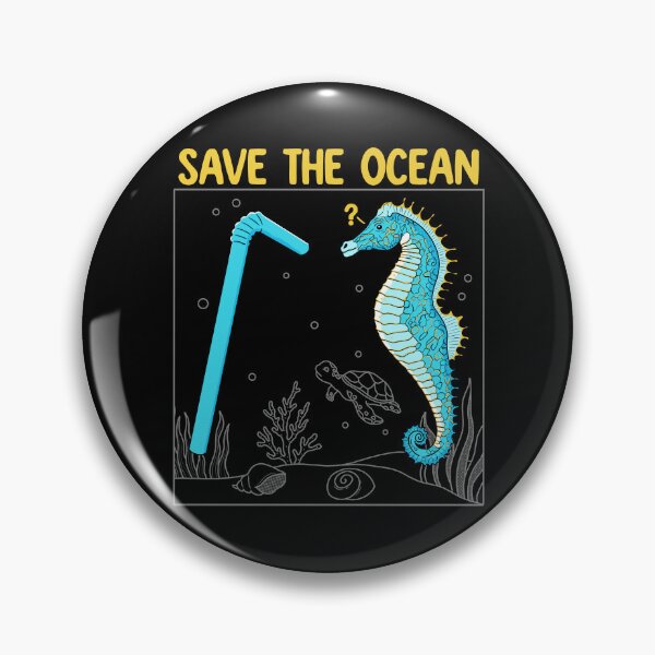 Item preview, Save the Ocean designed and sold by ethnicdrawing.