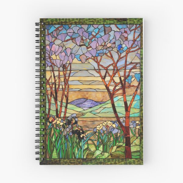 Artikelvorschau, Louis Comfort Tiffany - Glasmalerei 8. Magnolie entworfen und verkauft von Alexandra Dahl.