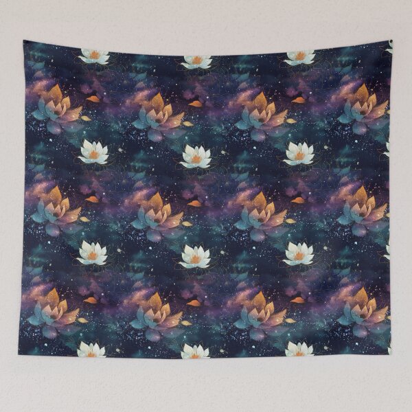 Item preview, Cosmic Lotus Flowers designed and sold by LucdDrmn.