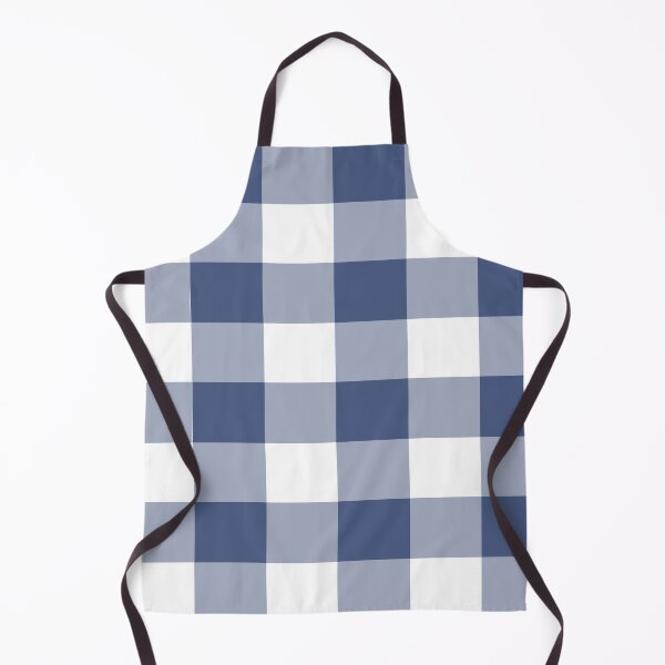 Item preview, Chambray Blue Gingham Checkerboard Pattern designed and sold by burbankdesigns.