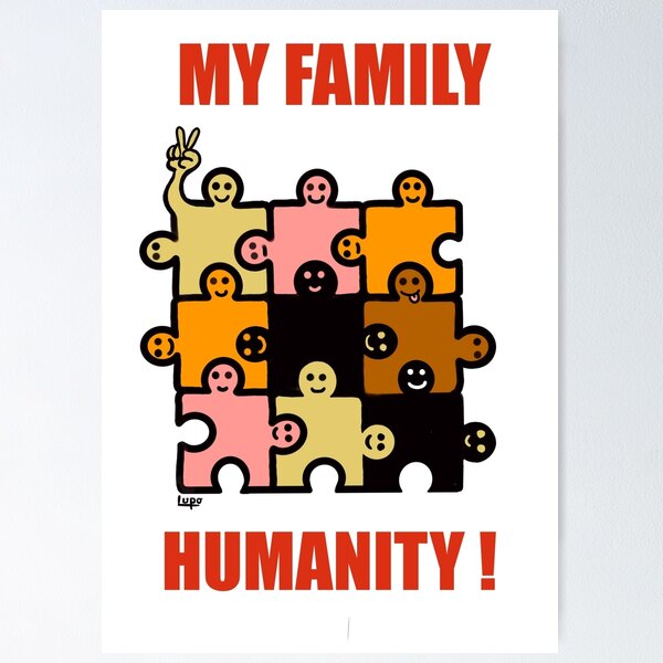 Item preview, Anti-racism, tolerance, designed and sold by Lupo80.