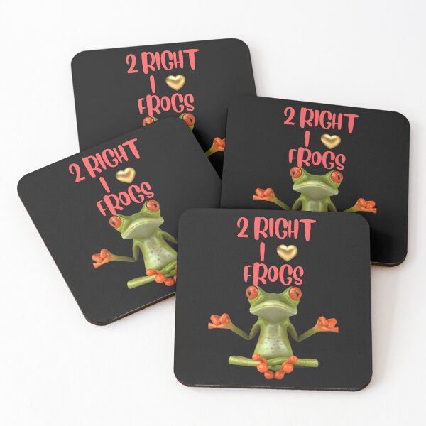 Item preview, 2 RIGHT I LOVE FROGS designed and sold by Kezmich Works.