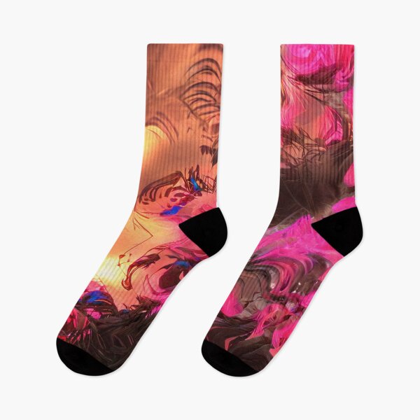 Item preview, Pink and Brown Abstract designed and sold by AussieAl.