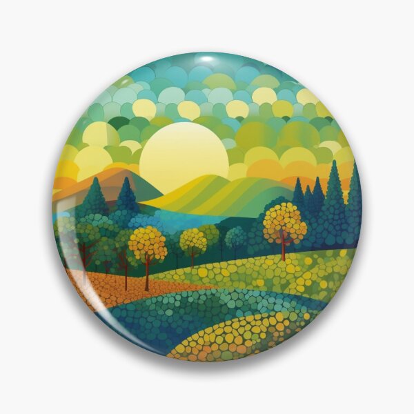 Item preview, Sunny Meadow Landscape designed and sold by DiamondBubbleT.