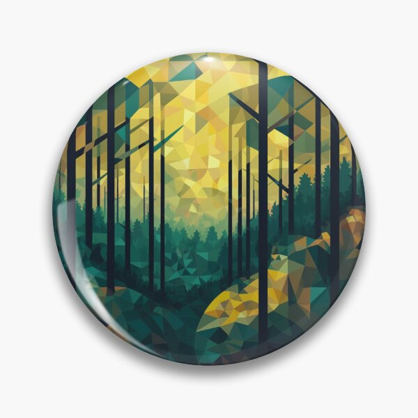 Item preview, Sunny Forest Landscape designed and sold by DiamondBubbleT.