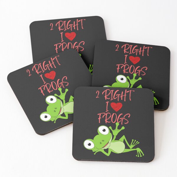 Item preview, 2 RIGHT I LOVE FROGS designed and sold by Kezmich Works.