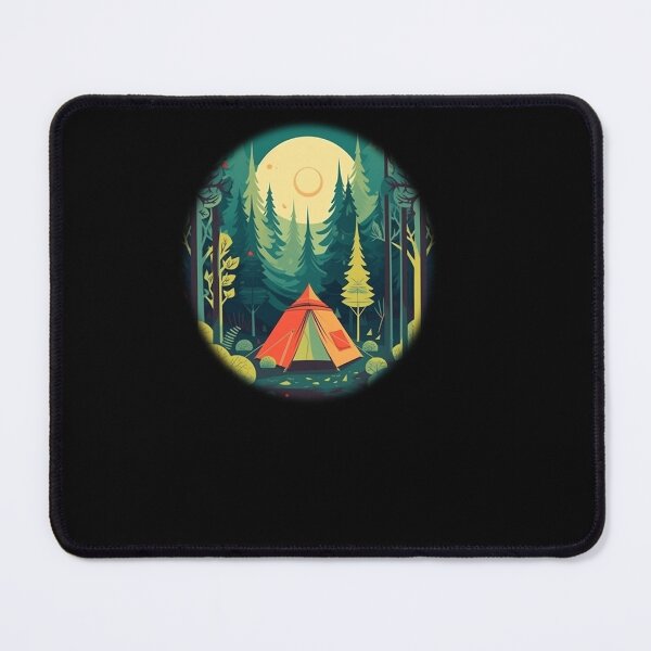 Item preview, Retro Vintage Camping Outfit Pine Tree designed and sold by StreetShirts1.