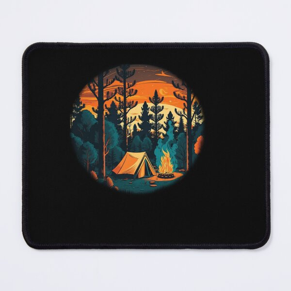 Item preview, Retro Vintage Camping Outfit Pine Tree designed and sold by StreetShirts1.