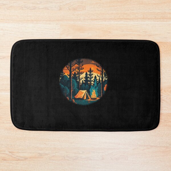 Item preview, Retro Vintage Camping Outfit Pine Tree designed and sold by StreetShirts1.