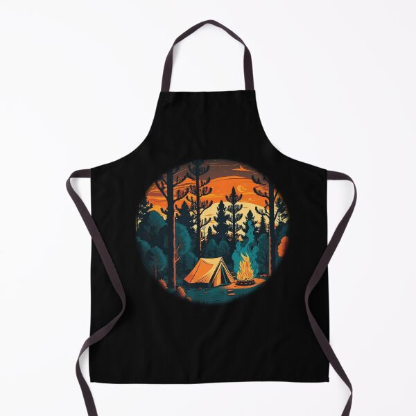 Item preview, Retro Vintage Camping Outfit Pine Tree designed and sold by StreetShirts1.