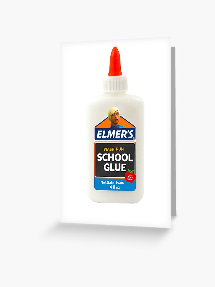 Elmers glue  Greeting Card for Sale by Parkinglots-art