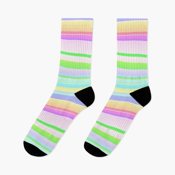 Item preview, Pastel rainbow color palette | Pastel rainbow color line pattern designed and sold by lausn.