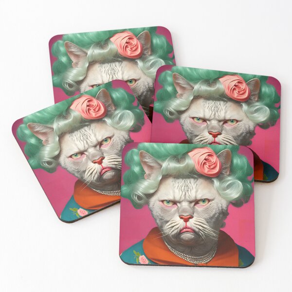 Item preview, Grumpy Grandmeow designed and sold by AI-Art-Prof.