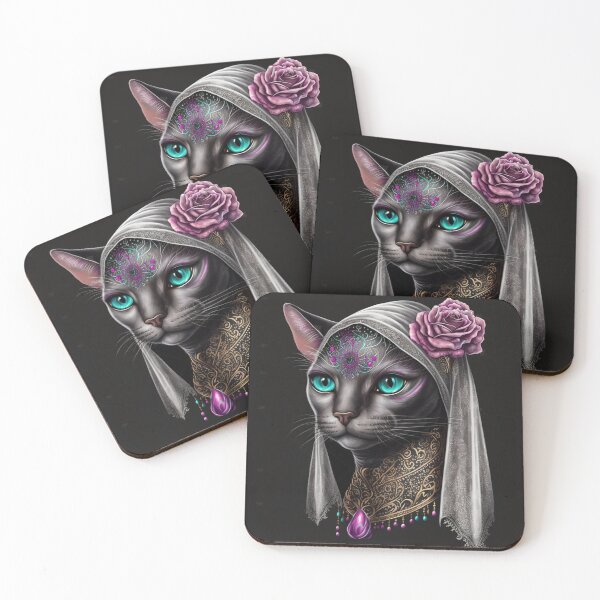 Item preview, Saint Abyssinian Cat designed and sold by Nocturne  Paws.