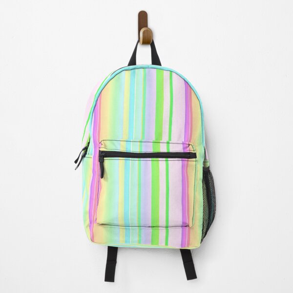 Item preview, Pastel rainbow color palette | Pastel rainbow color line pattern designed and sold by lausn.