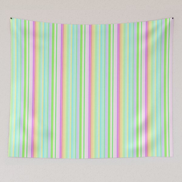 Item preview, Pastel rainbow color palette | Pastel rainbow color line pattern designed and sold by lausn.