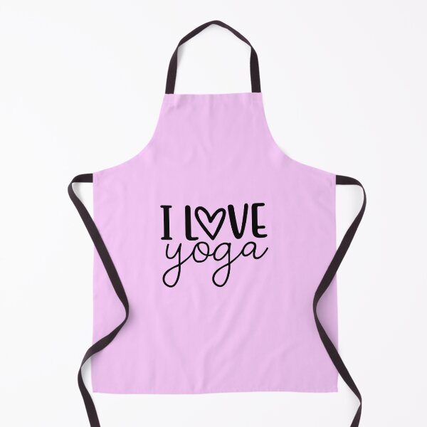 Item preview, Yoga Quote I Love Yoga Motivational Saying designed and sold by SoccaTamam.