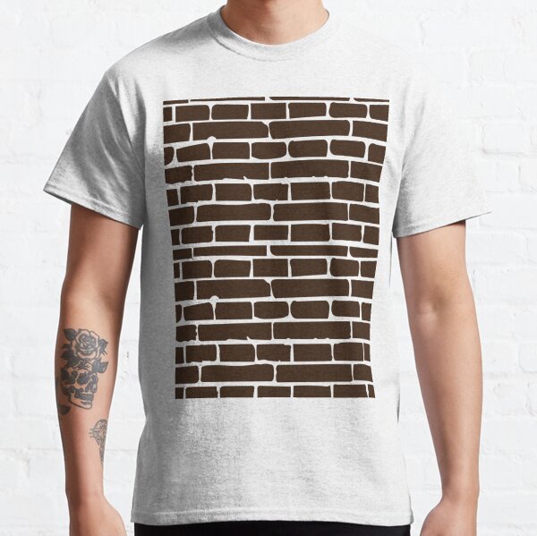 Brick Printed T-Shirt | Size XS