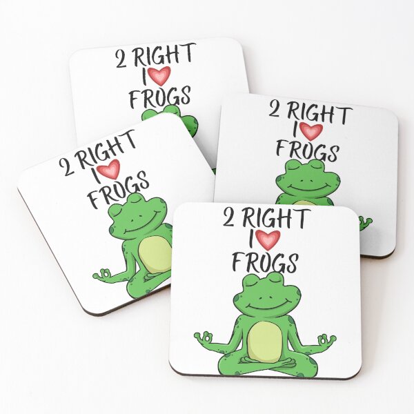 Item preview, 2 RIGHT I LOVE FROGS designed and sold by Kezmich Works.