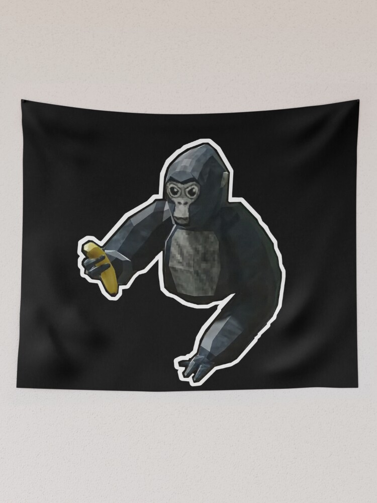 Here Banana- Gorilla Tag Sticker for Sale by Dude 4U