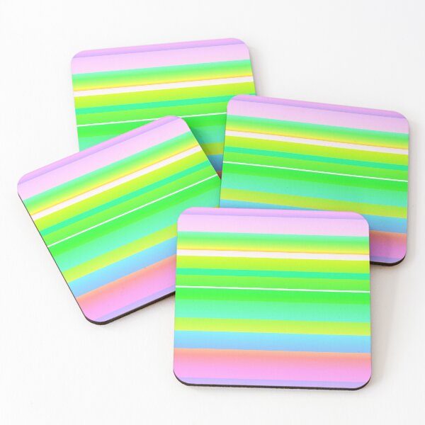 Item preview, Artsy green and pink color palette | Artsy green and pink color line pattern designed and sold by lausn.