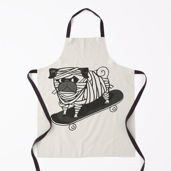 Item preview, Skateboarding Pug Mummy designed and sold by Huebucket.