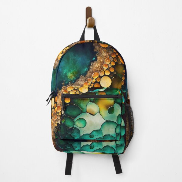 Artikelvorschau, Pointillism seaglass golden streams abstract entworfen und verkauft von Piotrek0001.