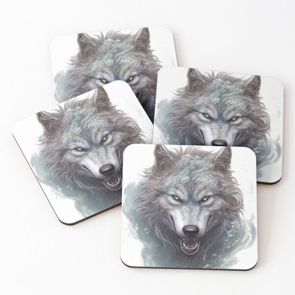 Item preview, Wolf coming out from the mist designed and sold by NazarART.
