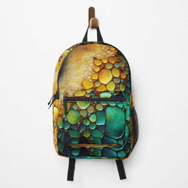 Item preview, Pointillism seaglass golden streams abstract designed and sold by Piotrek0001.