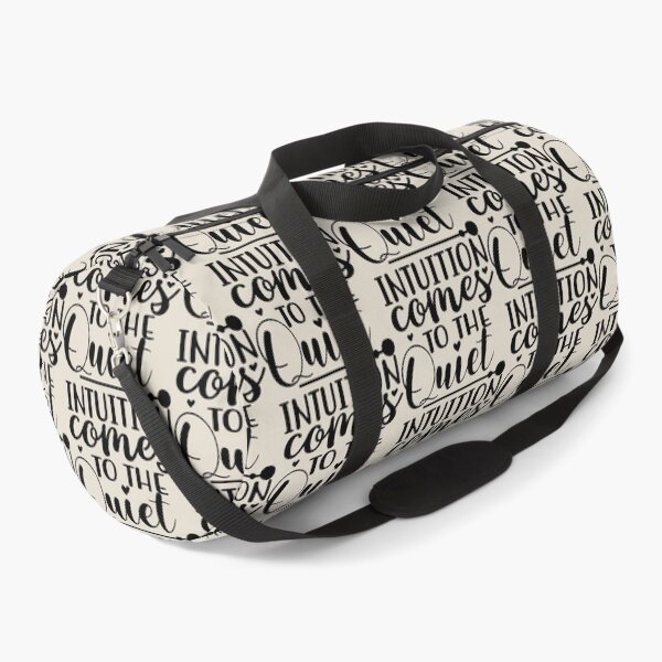 Item preview, Yoga Quote Intuition Comes To The Quiet Motivational Saying designed and sold by SoccaTamam.