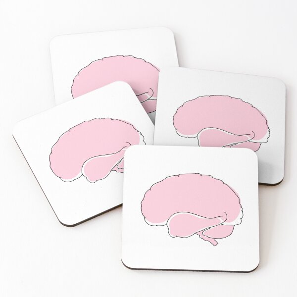 Item preview, Minimalist human brain designed and sold by anycolorart.