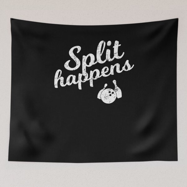 Item preview, Split Happens Funny Bowling Pun Team Gift  designed and sold by 14thFloor.