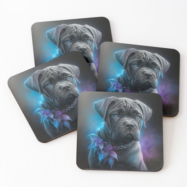 Item preview, Cane Corso Puppy Portrait designed and sold by Nocturne  Paws.
