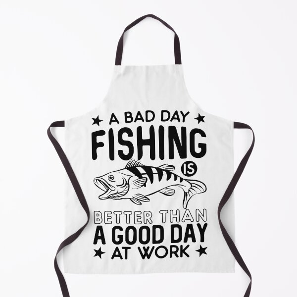 Item preview, A bad day fishing is better than good day at work designed and sold by IKRAM-CREATIONS.