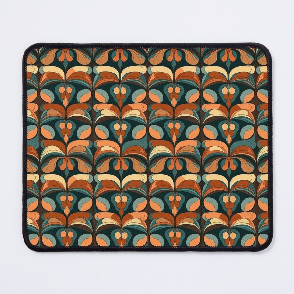 Item preview, Mid-Century Modern 70s Vintage style Pattern designed and sold by DigitalOPrints.