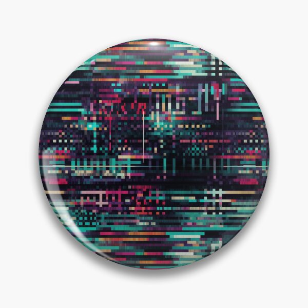 Item preview, Cybernetic Abstract Glitch Pattern  designed and sold by DigitalOPrints.