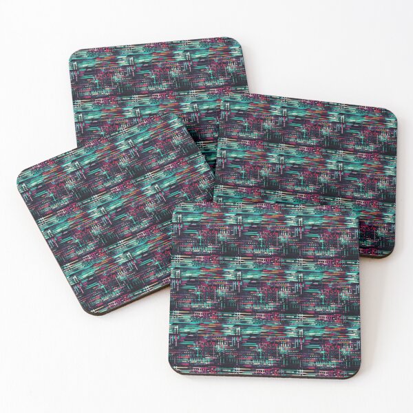 Item preview, Cybernetic Abstract Glitch Pattern  designed and sold by DigitalOPrints.