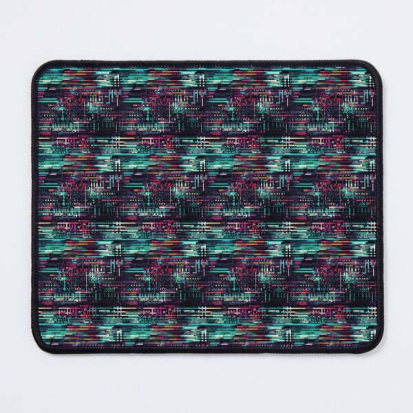 Item preview, Cybernetic Abstract Glitch Pattern designed and sold by DigitalOPrints.