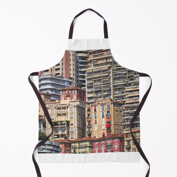 Item preview, New and old buildings in Monaco cityscape designed and sold by goceris.