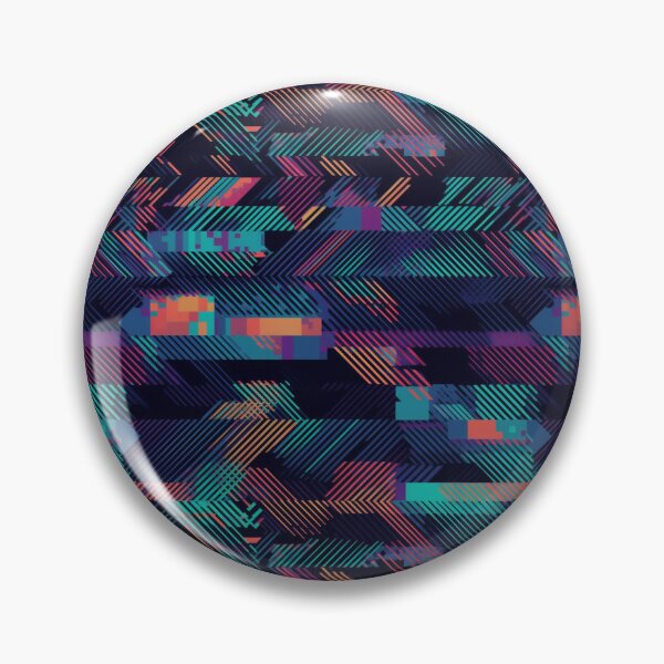 Artikelvorschau, Futuristisches Glitch-Fehlermuster entworfen und verkauft von DigitalOPrints.