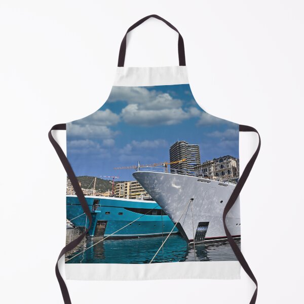 Item preview, Port with luxury yachts and sailboats in Monaco summertime designed and sold by goceris.
