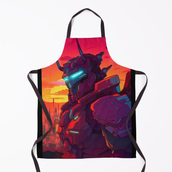 Item preview, Neon Retrowave Cyber Demon #1 designed and sold by RESToRAPTOR.