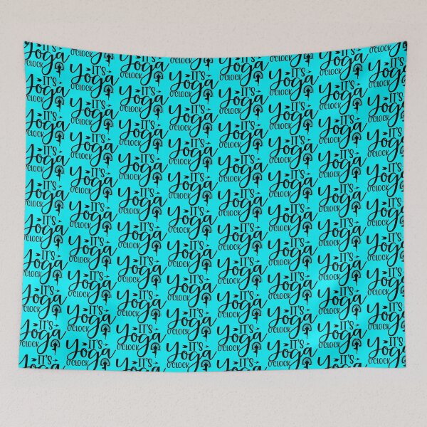 Item preview, Yoga Quote Its Yoga O' Clock Motivational Saying designed and sold by SoccaTamam.