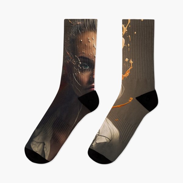 Item preview, Modern Art Portrait of a young blonde Woman, digital art for print designed and sold by ManuelAndreas.