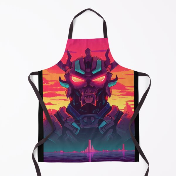 Item preview, Neon Retrowave Cyber Demon #2 designed and sold by RESToRAPTOR.