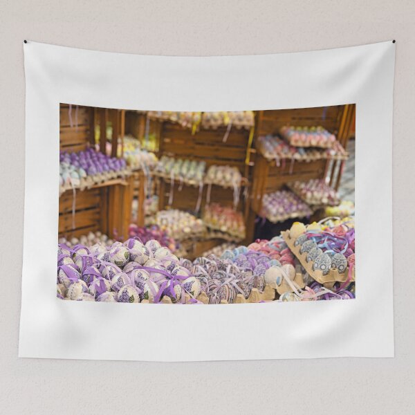 Item preview, Colorful and painted Easter eggs in An Hof Easter market Vienna  designed and sold by goceris.