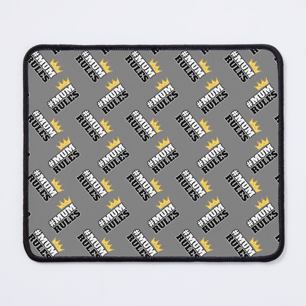Item preview, hashtag mum rules designed and sold by The magic Yellow bus.