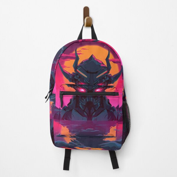 Item preview, Neon Retrowave Cyber Demon #3 designed and sold by RESToRAPTOR.