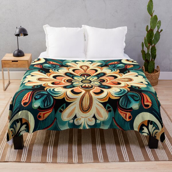 Item preview, Contemporary Beautiful Organic California Chic Pat Digital Painting designed and sold by CodeAndColors.