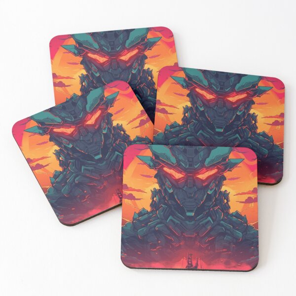 Item preview, Neon Retrowave Cyber Demon #4 designed and sold by RESToRAPTOR.